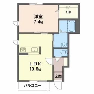 ハッピー8【1階】の間取り