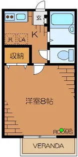 サンフラワーSII【1階】の間取り