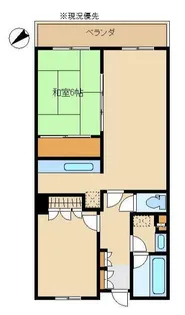アークエルム大倉山【1階】の間取り