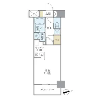 クール【5階】の間取り