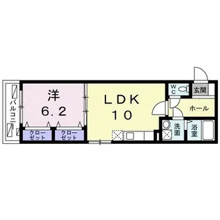 シャルマン【3階】の間取り