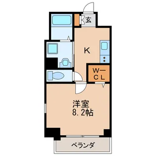 ノイグランツD【4階】の間取り