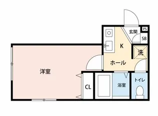 アザレ岡上【2階】の間取り