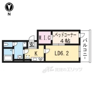 RSA【3階】の間取り