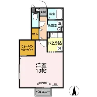 Lumiele III【2階】の間取り