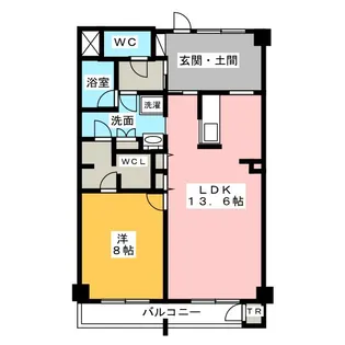 TRI-STAGE【4階】の間取り