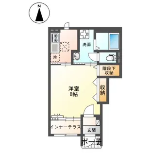 Warm(ヴァルム)【1階】の間取り