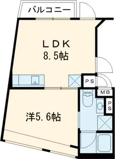 ラヴィエール成増【3階】の間取り