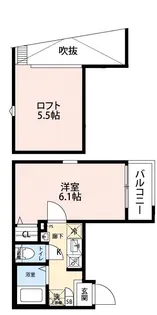 ラ・ルーチェ大島【3階】の間取り