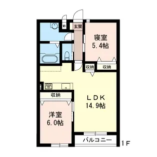 プルミエール【2階】の間取り