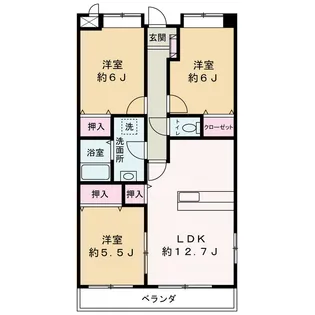 ドリームマンション A【3階】の間取り
