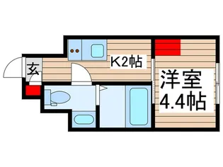 Urban Cube Kiba【5階】の間取り