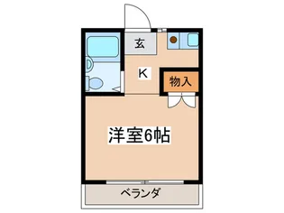 東キャッスル【1階】の間取り