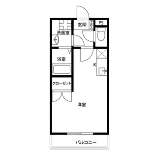 アムール Majyes【4階】の間取り