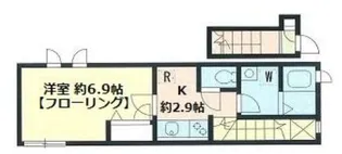 メゾン・シャルム【2階】の間取り