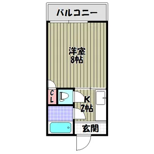 パークヒル須賀台【2階】の間取り