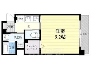 ノースウエスト茨木西中条【2階】の間取り
