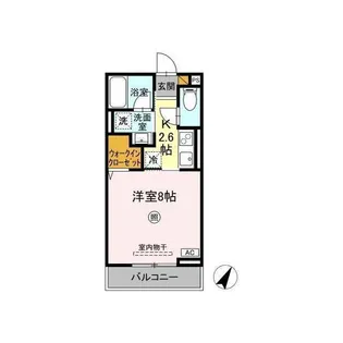 Serenvita Amakubo(セレウィータ アマクボ)【2階】の間取り