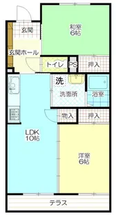 イルサロット【1階】の間取り