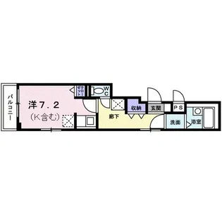 クリ・プラメージュ【2階】の間取り