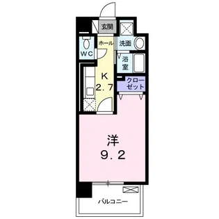 パークサイドヴィラ【2階】の間取り