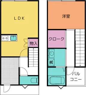 ビームスクエア WESTの間取り