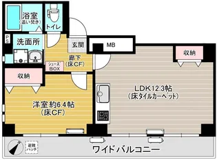 金澤マンション【3階】の間取り