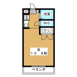 一光林町コーポ第一【2階】の間取り
