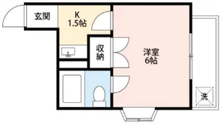 サンシャインKY【1階】の間取り