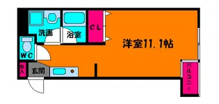 エムズコート深井沢町【3階】の間取り