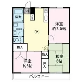 MS Luce【2階】の間取り