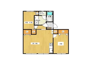 ブロッサムビル【5階】の間取り