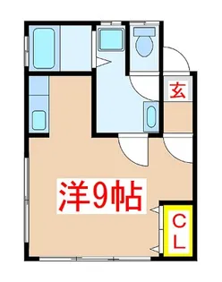 ミューズコート西陵【2階】の間取り