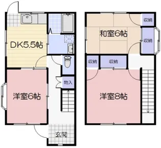 岡山県岡山市南区芳泉2【一戸建】の間取り