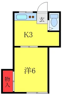 武藤荘【2階】の間取り