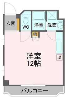 グランビュー【3階】の間取り