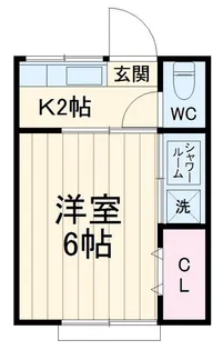 さつき荘【1階】の間取り
