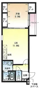 フジパレス尼崎ガーデン【2階】の間取り