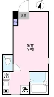 テラスハレノア【1階】の間取り