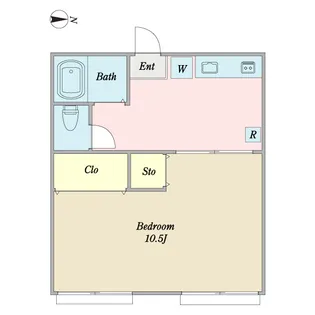 長篁山荘【2階】の間取り