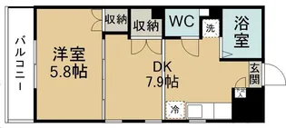 ラ・プチット・メゾン【3階】の間取り