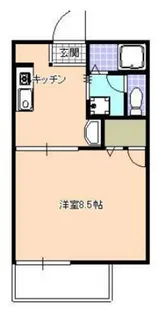 ティファナ【1階】の間取り