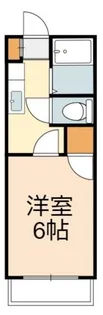 ハイツくぬぎヶ丘【2階】の間取り