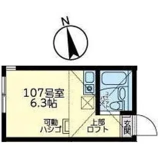 神奈川県横浜市港南区野庭町【アパート】の間取り