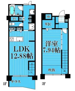 スタイリオ妙蓮寺【2階】の間取り