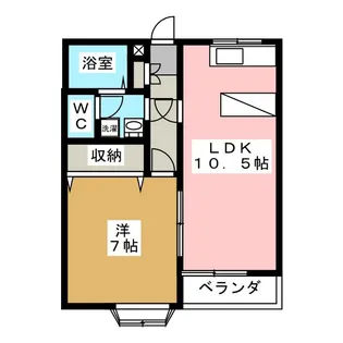 シャルマンピエース【1階】の間取り