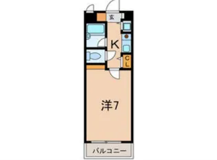 ル・フレール【4階】の間取り
