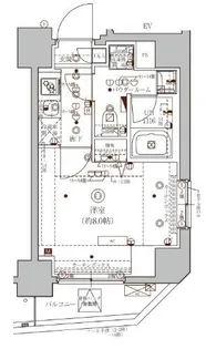 東京都足立区千住橋戸町【マンション】の間取り