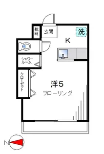 メゾンシルクロード【2階】の間取り