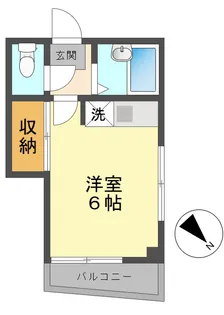東京都江戸川区南小岩8【マンション】の間取り